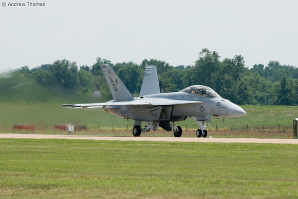 Take off - US Navy East Coast Super Hornet Demo Team